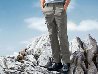 Мужские треккинговые, туристические штаны Сrivit, 50, 54, 56 размер