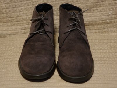Отличные замшевые ботинки темно-коричневого цвета Camper Испания 43 р .