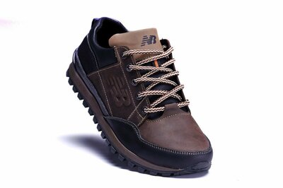 Мужские кожаные кроссовки New Balance Clasic Brown 40-45 р-ры Стильные мужские, высокого качества,