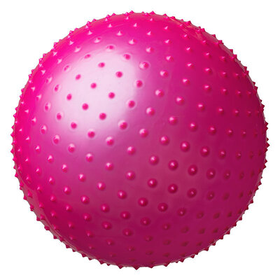 Мяч для фитнеса, фитбол массажный с шипами, 75 см. с насосом - Gym Ball