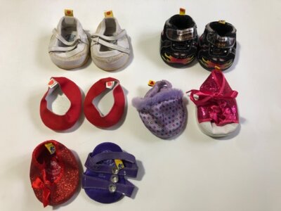 Цена за все.Bear Factory Build-A-Bear обувь Тапочки Одежда для мишек мишки ведмедя куклы кукла пупса