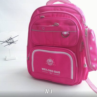 Модный школьный рюкзак для девчонок