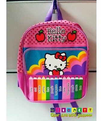 Рюкзак школьный, средний, для девочки, Hello Kitty