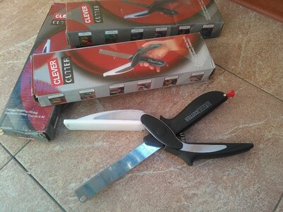 Ножиці-Ніж Clever Cutter smart нож-ножницы 