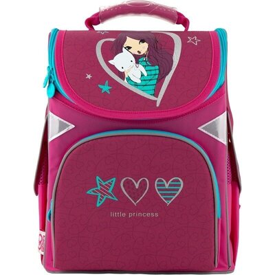 GoPack Школьный каркасный рюкзак Маленькая принцесса go20-5001s-3 Little princess