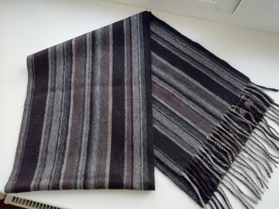Німецький брендовий шерстяний шарф Warren & Parker Оригінал