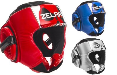 Шлем боксерский открытый Zelart 1316 размер M-XL, 3 цвета