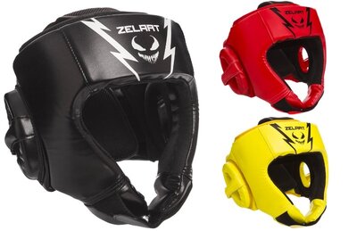 Шлем боксерский открытый Zelart 1371 размер M-XL, 3 цвета