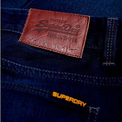 Мужские джинсы синие Superdry M
