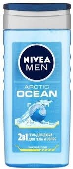 Гель для душа мужской Nivea Men 2в1 Arctic Ocean