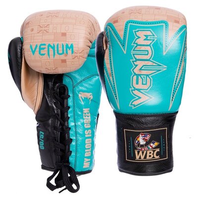 Перчатки боксерские на шнуровке Venum Hammer Pro 2021 10-14 унций, кожа