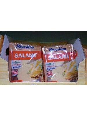 Сыр Bluedino Salami нарезка 300g