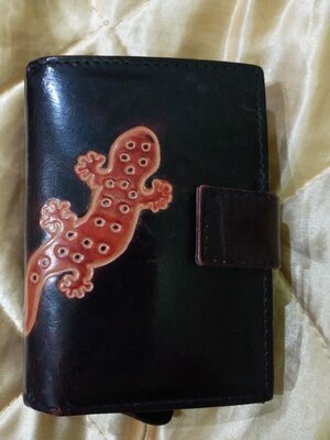 мужской кошелек портмоне бумажник кожа оригинал ящерица идеал