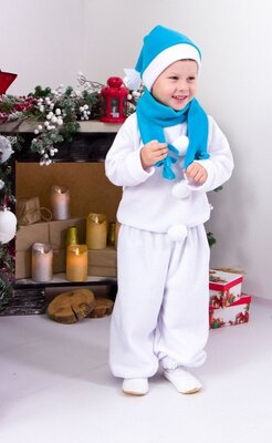 Новогодний костюм Снеговик