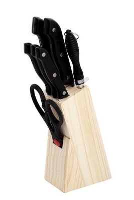Набор ножей на деревяной подставке 8 шт Empire M-3118