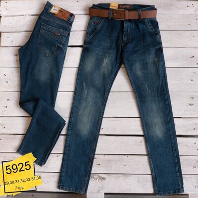 Мужские джинсы синие царапки Blасk Lee 29,30,34 Турция