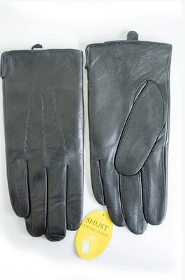 Мужские зимние перчатки из кожи Shust Gloves размер 10-10,5