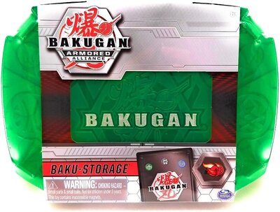 Bakugan Armored Alliance Бакуган кейс для хранения бакуганов зеленый 20118723 Storage Cases
