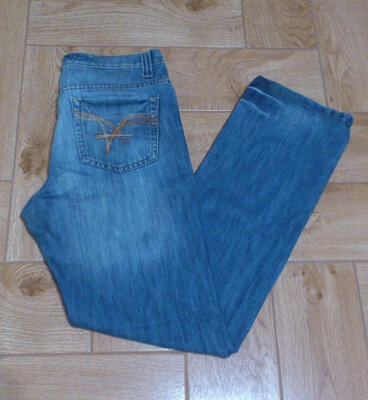 Джинсы мужские синие джинси чоловічі сині Urban Spirit Straight Fit р.32L