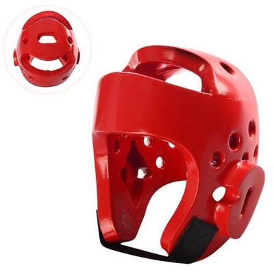 Шлем для единоборств MS 0437 10шт мягкий,застежка-резинка/липучка,2разм M,S ,в кульке,22-25-22см