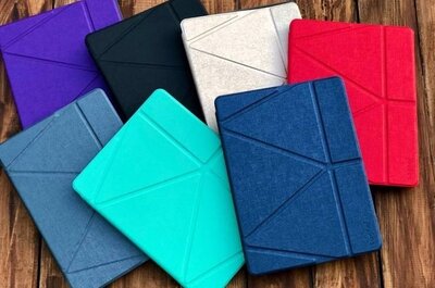Чехол аригами для ipad Air Air 2 Pro 9.7 2017 2018 Чехол Origami Leather Embossing Case iPad 10.9 