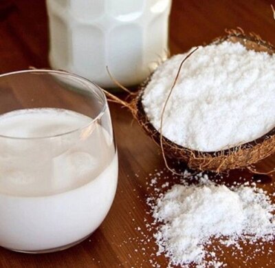 Сухое кокосовое молоко порошок мякоти кокоса Кокосовое молоко в порошке 100% натуральный продукт, ко