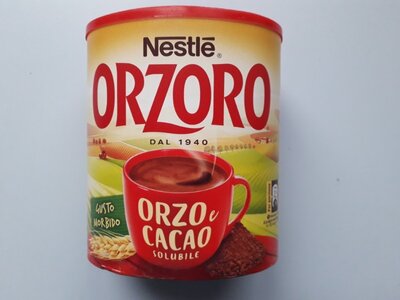 Ячменный напиток c какао Nestle Orzoro e cacao, 180г Италия