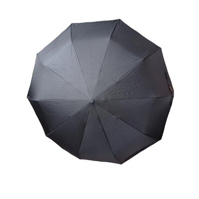 Зонт мужской полуавтомат антиветер черный