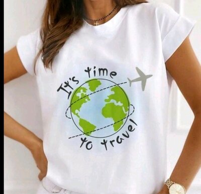 Женская футболка для путешествий