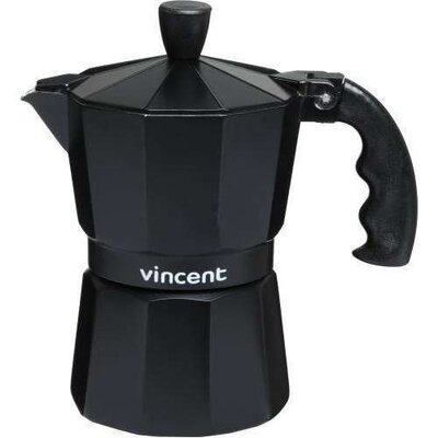 Гейзерная алюминиевая кофеварка на 3 чашки Vincent VC-1366-300
