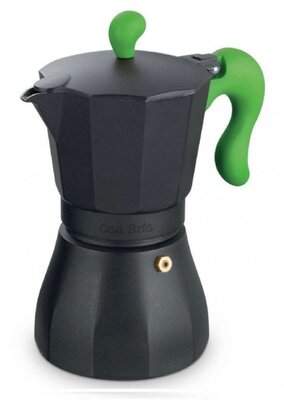 Гейзерная кофеварка на 3 чашки Con Brio Св-6603-Green