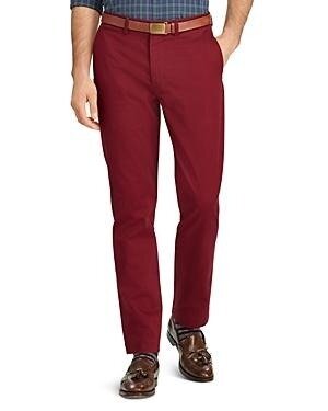 Классические красные брюки чинос стрейч люксового американского бренда Polo Ralph Lauren, пр-во Шри