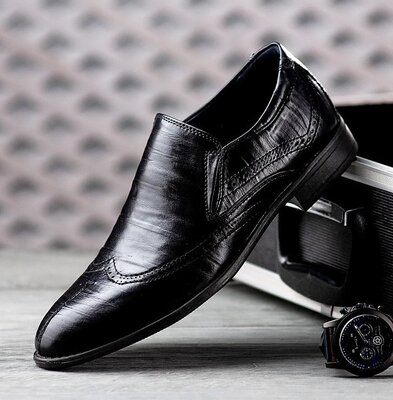 Туфлі чоловічі класичні чорні 5162-8Ч
