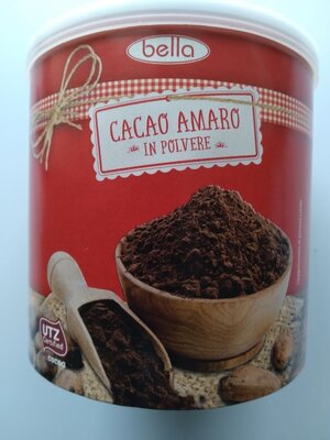Какао bella Cacao amaro in polvere 200г Італія