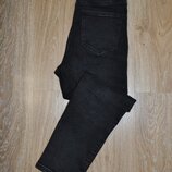 Крутые черно-серые мом джинсы варенки бойфренды высокая посадка stradivarius