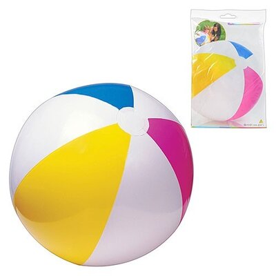 Надувной пляжным мяч 59030 разноцветный
