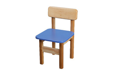 Продано: Детский стульчик деревянный Финекс 016 синий