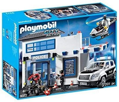 Playmobil Конструктор Полицейский участок 9372 City Action Police Station