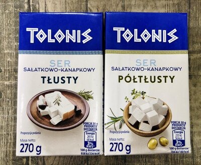 Сыр фета Tolonis в ассортименте 270 г Польша