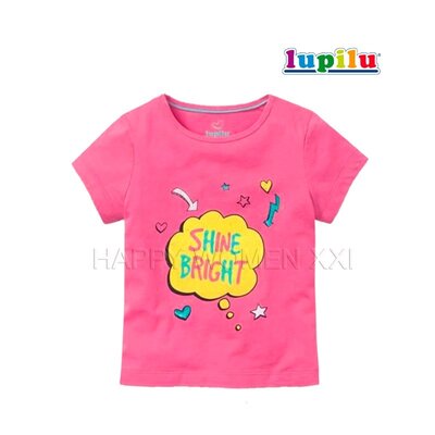 2-4 года футболка для девочки Lupilu детская футболочка хлопковая дитяча дівчинка дитячі футболки