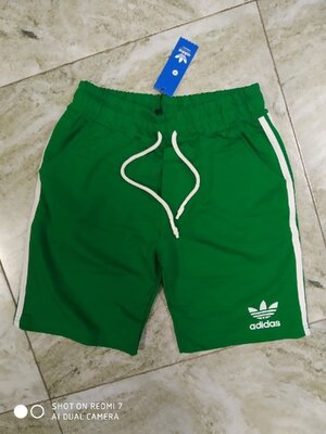 Мужские трикотажные шорты Adidas Цвет зеленый