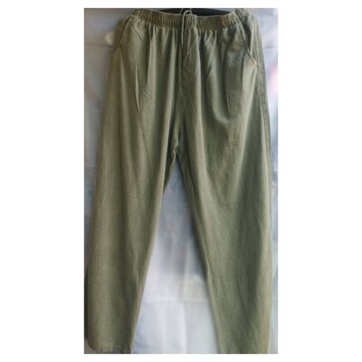 мужские штаны брюки чоловічі штани разные размеры тонкие летние хлопок цвет оливковый