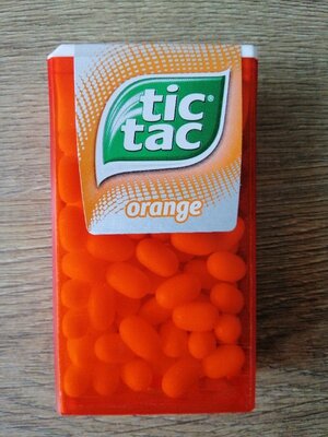 Конфеты Tic Tac Драже со вкусом апельсина 49 г