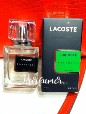 Lacoste essential 63 мл тестер мужского парфюма, Лакост эссеншиал зеленый , мужской парфюм, тестер
