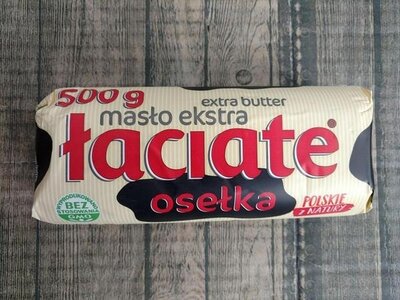 Сливочное масло laciate Osełka Ekstra 83% 500g Польша