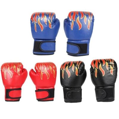 Детские боксерские перчатки, профессиональные тренировочные боевые перчатки, Муай Тай, спарринг, пер