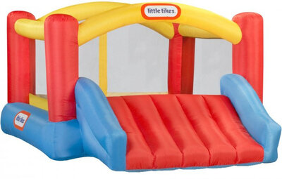 Little Tikes Детская игровая площадка Надувной батут с горкой 173370EU Jump 'n Slide Bouncer