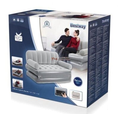 Продано: Надувной диван Bestway 75079, со встроенным электрическим насосом 188 х 152 х 64 см