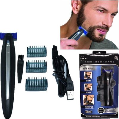 Триммер бритва для мужчин Micro Touch Solo, мужская машинка для стрижки волос