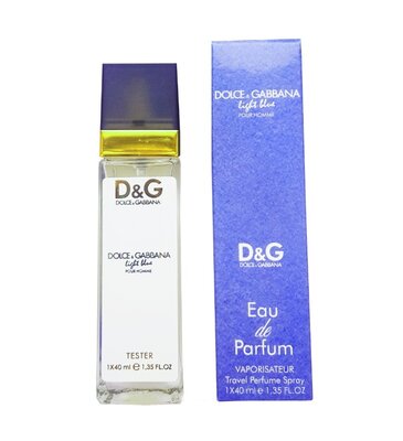 Dolce&Gabbana Light Blue Pour Homme, 40 ml, тестер